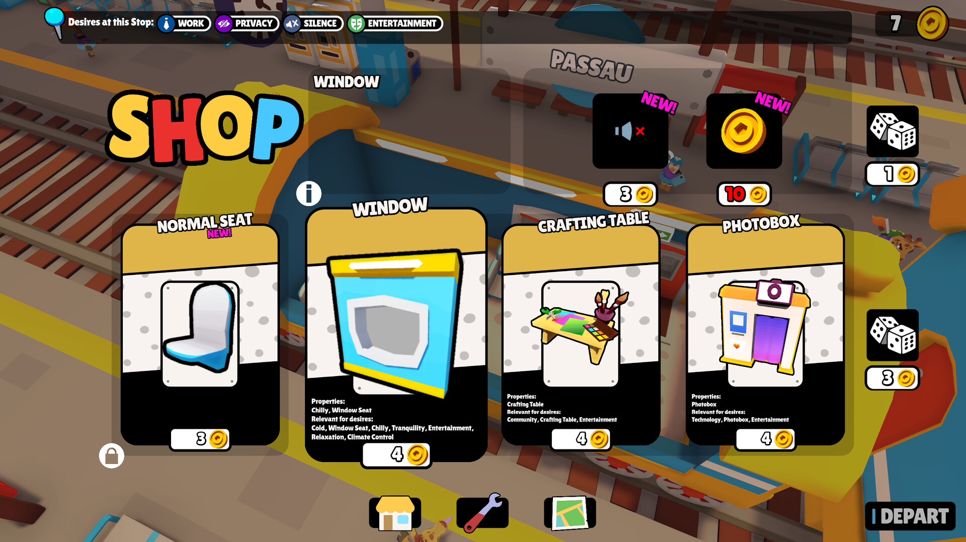 Скриншот игры Train Jumble - 3