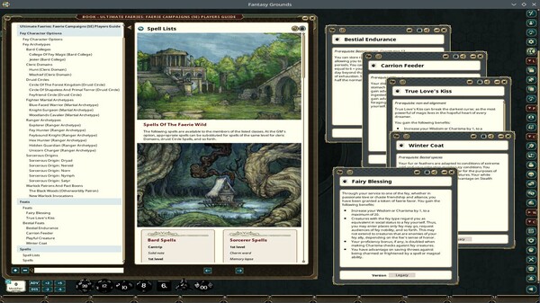 Fantasy Grounds - Ultimate Faeries: Fey Monsters & Campaigns (5E)