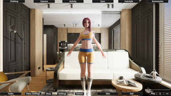 Virtual Girlfriend Lia - Sporty Girl — скриншот 4