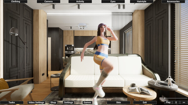 Virtual Girlfriend Lia - Sporty Girl