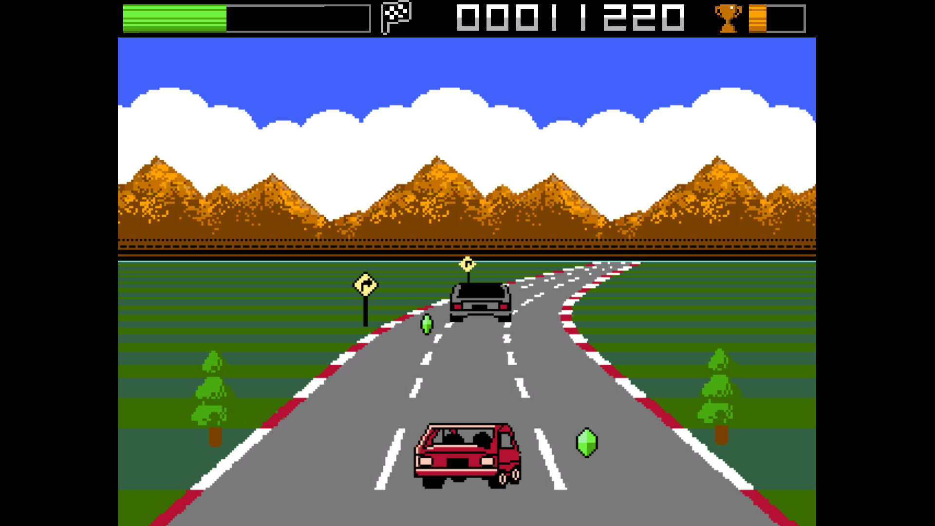 Retro Endurance 8bit screenshot 3