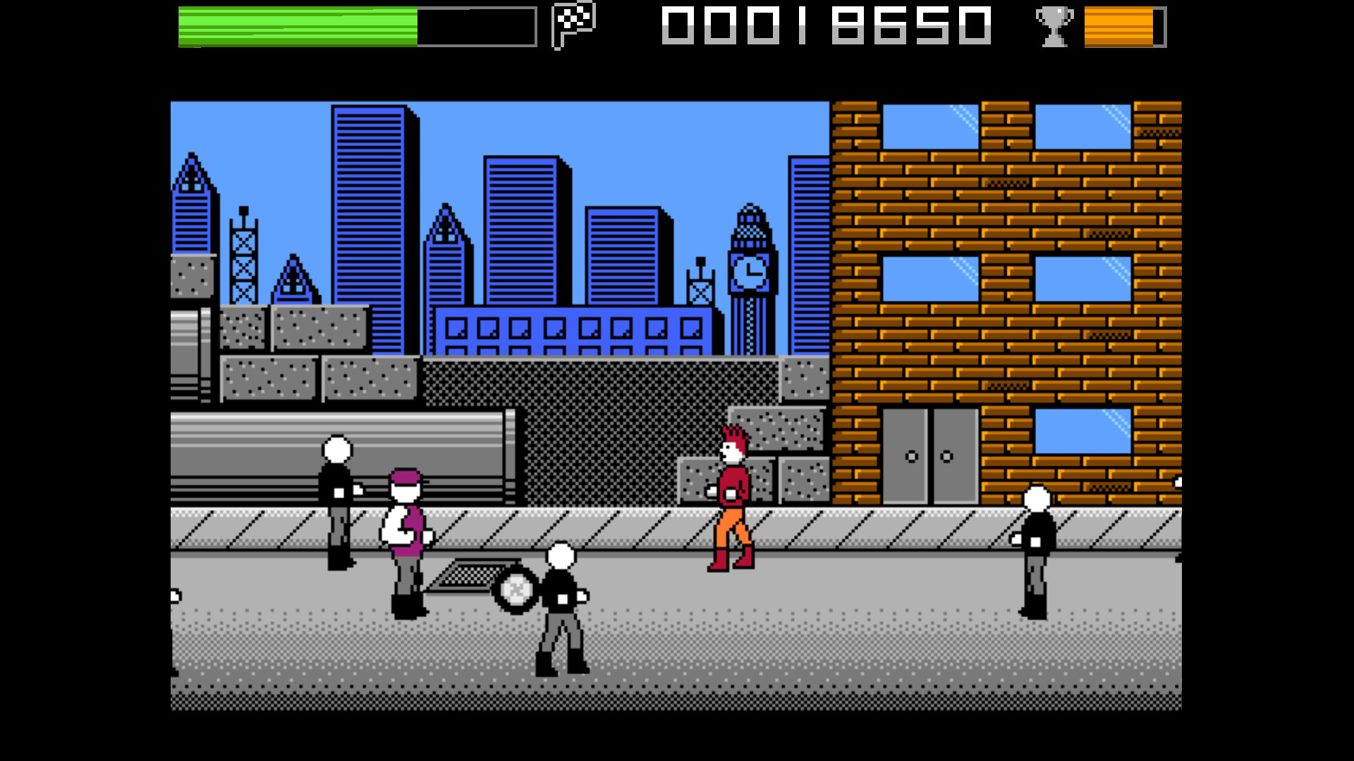 Retro Endurance 8bit screenshot 9
