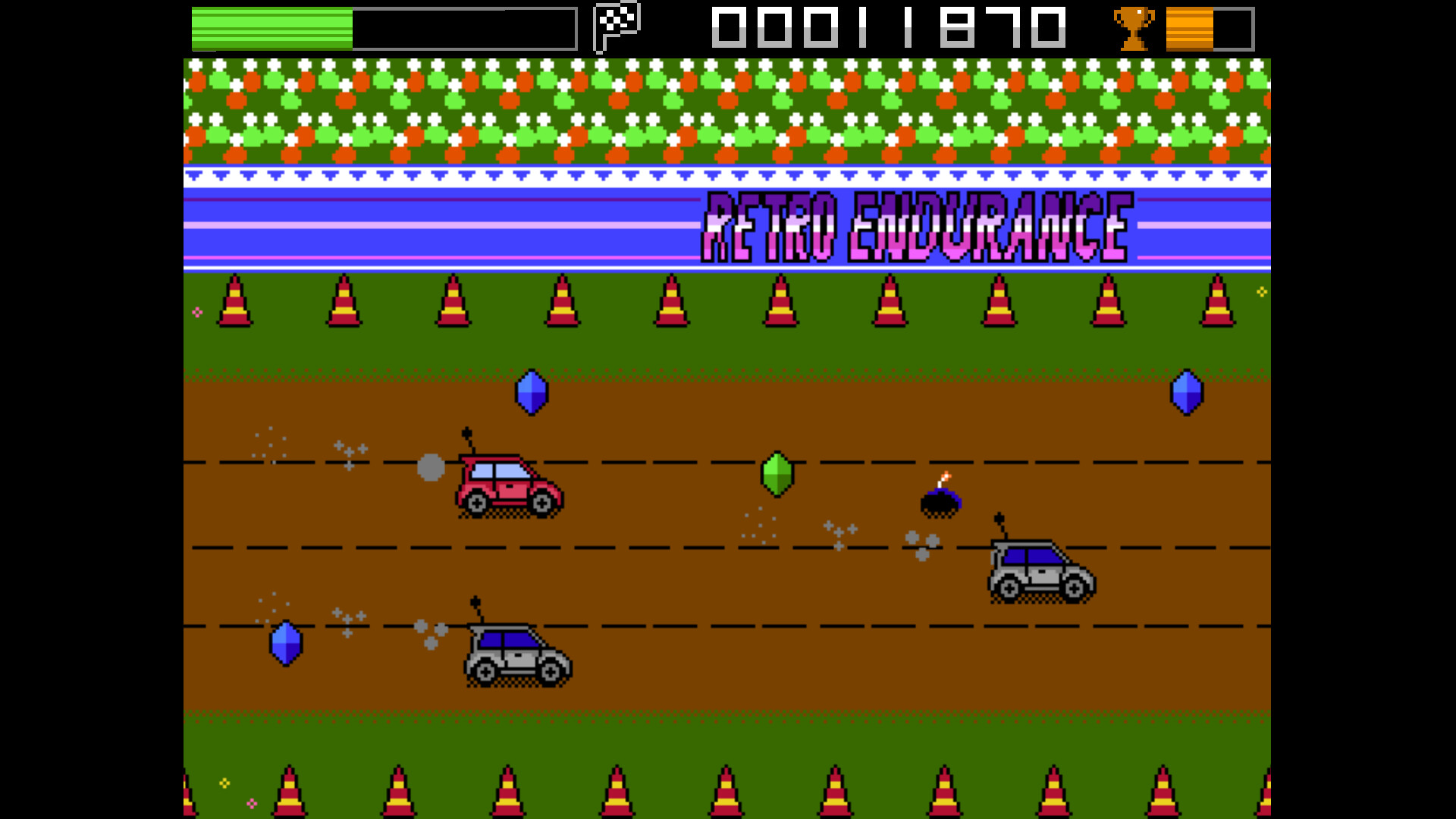 Retro Endurance 8bit screenshot 13