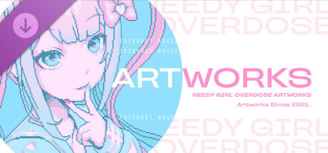 Steamで20% OFF：NEEDY GIRL OVERDOSE ARTWORKS