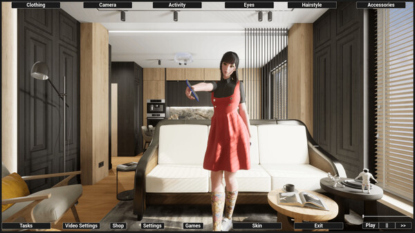 Virtual Girlfriend Lia - Nerd Girl screenshot 7