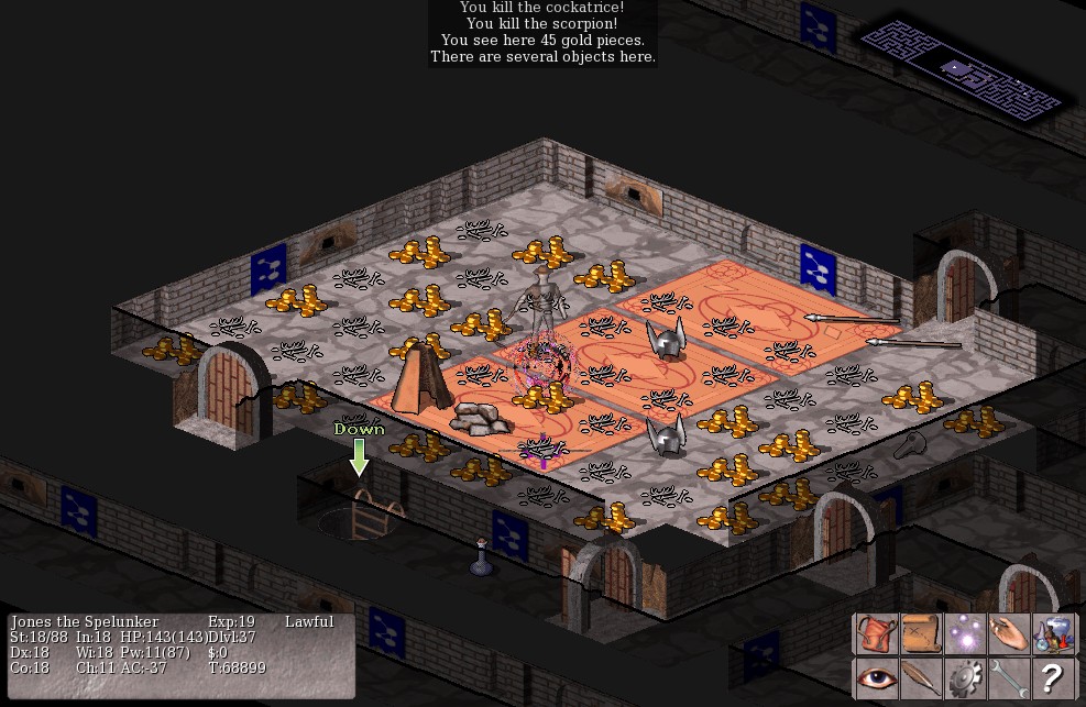 Vulture for NetHack