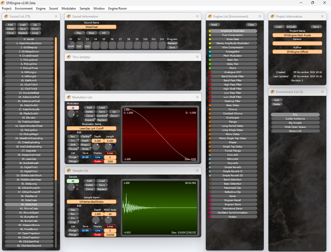 SFXEngine Sound Pack: Puzzle Featured Screenshot #1