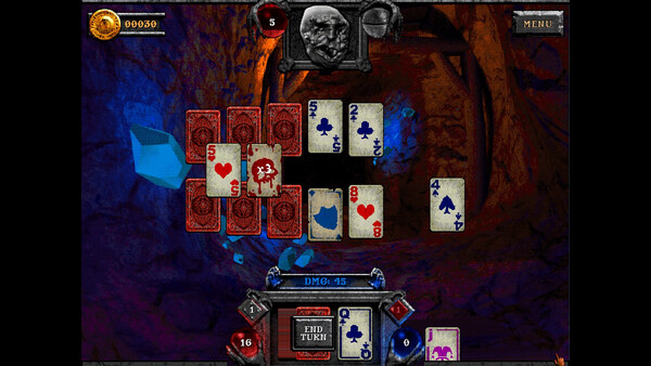 Forbidden Solitaire gameplay screenshot