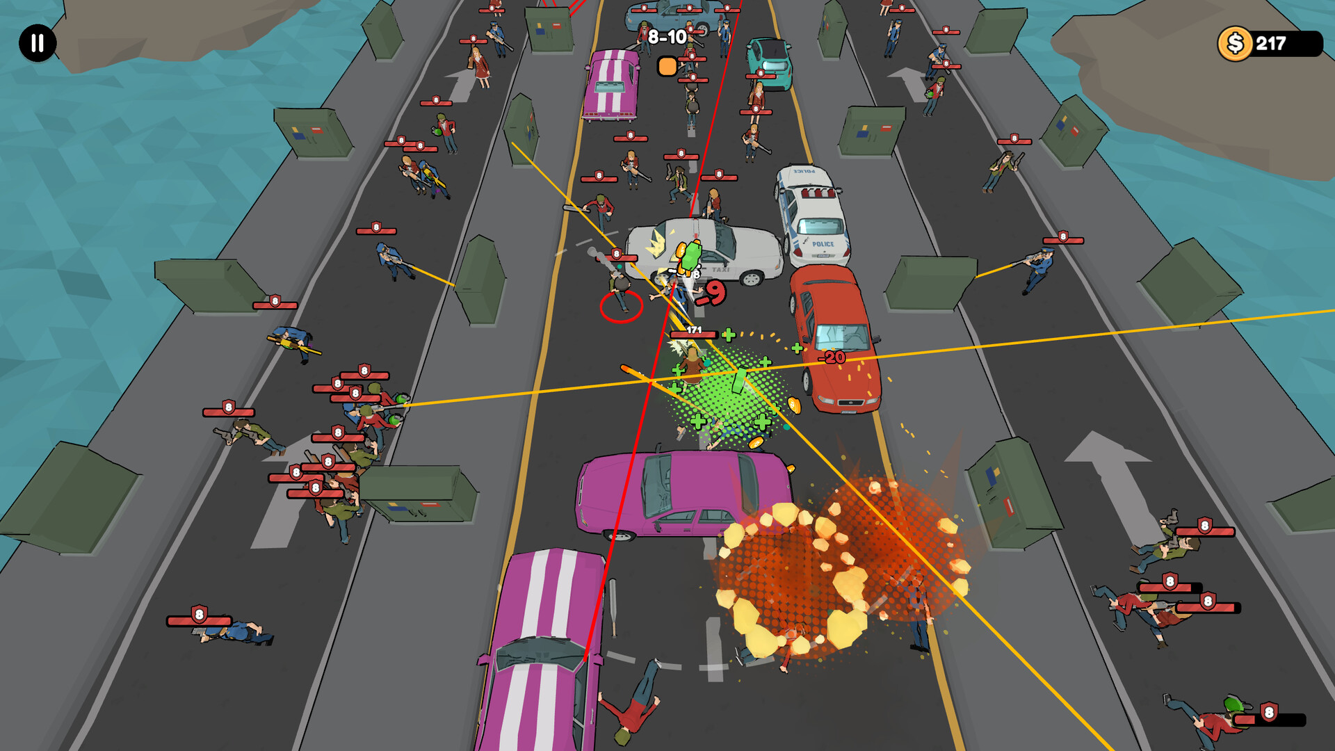 Just Move:Clean City Messy Battle screenshot #4