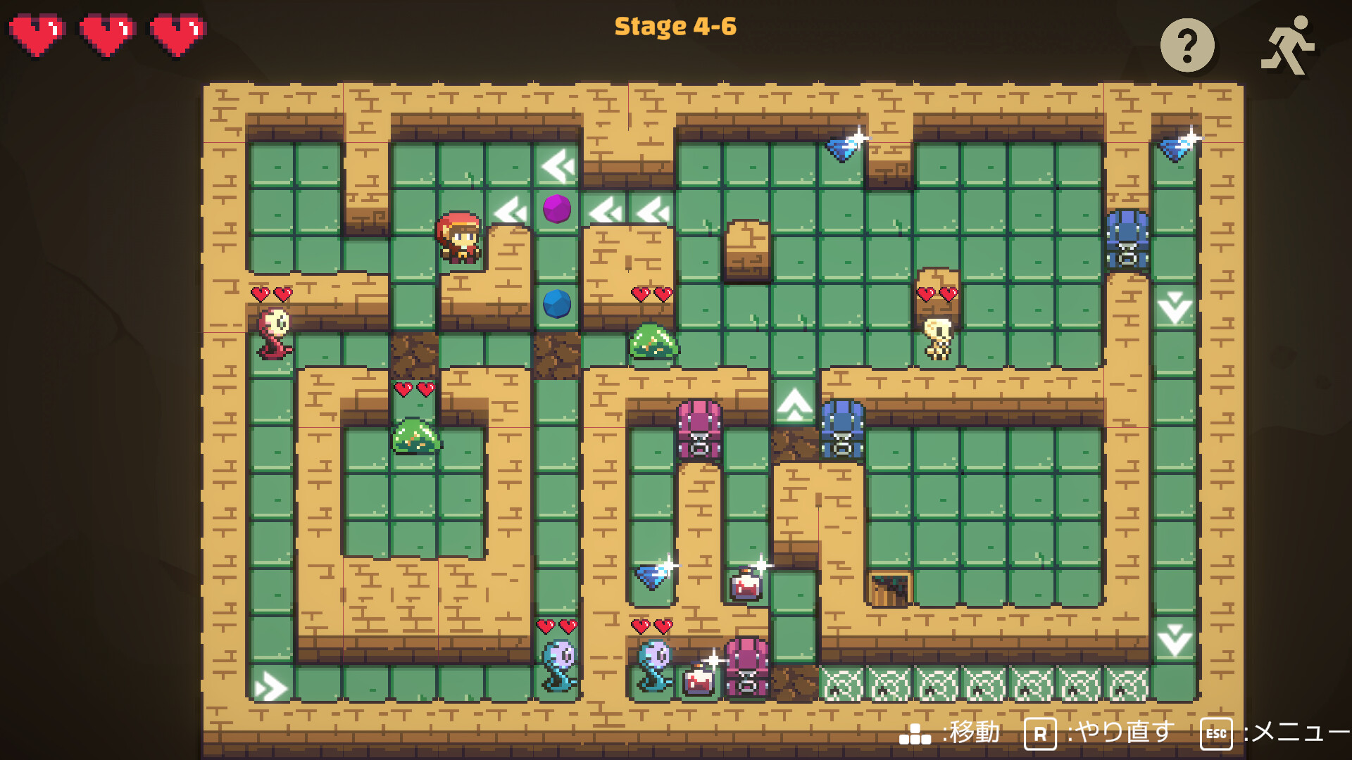 #6. Dungeon Slide (Steam) 由: GZOE Inc.