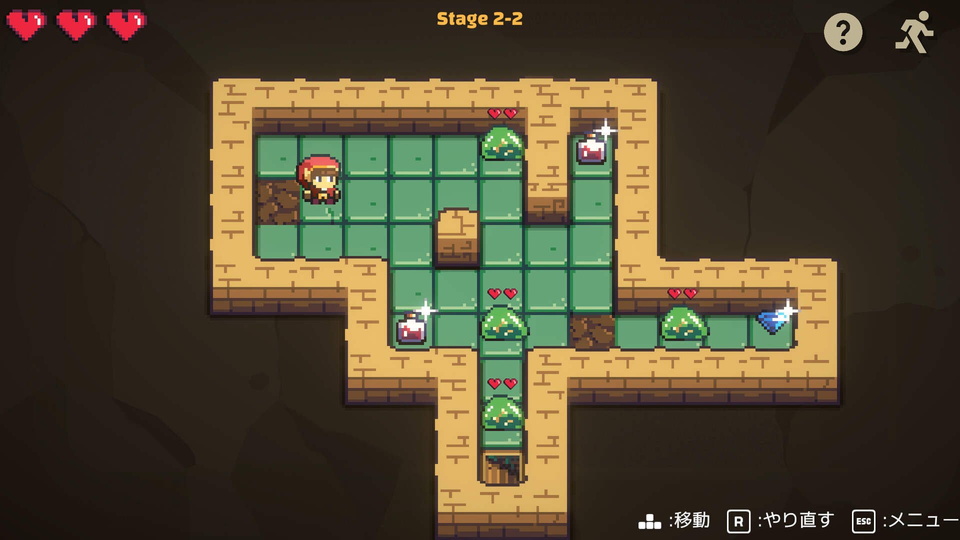 #2. Dungeon Slide (Steam) 由: GZOE Inc.