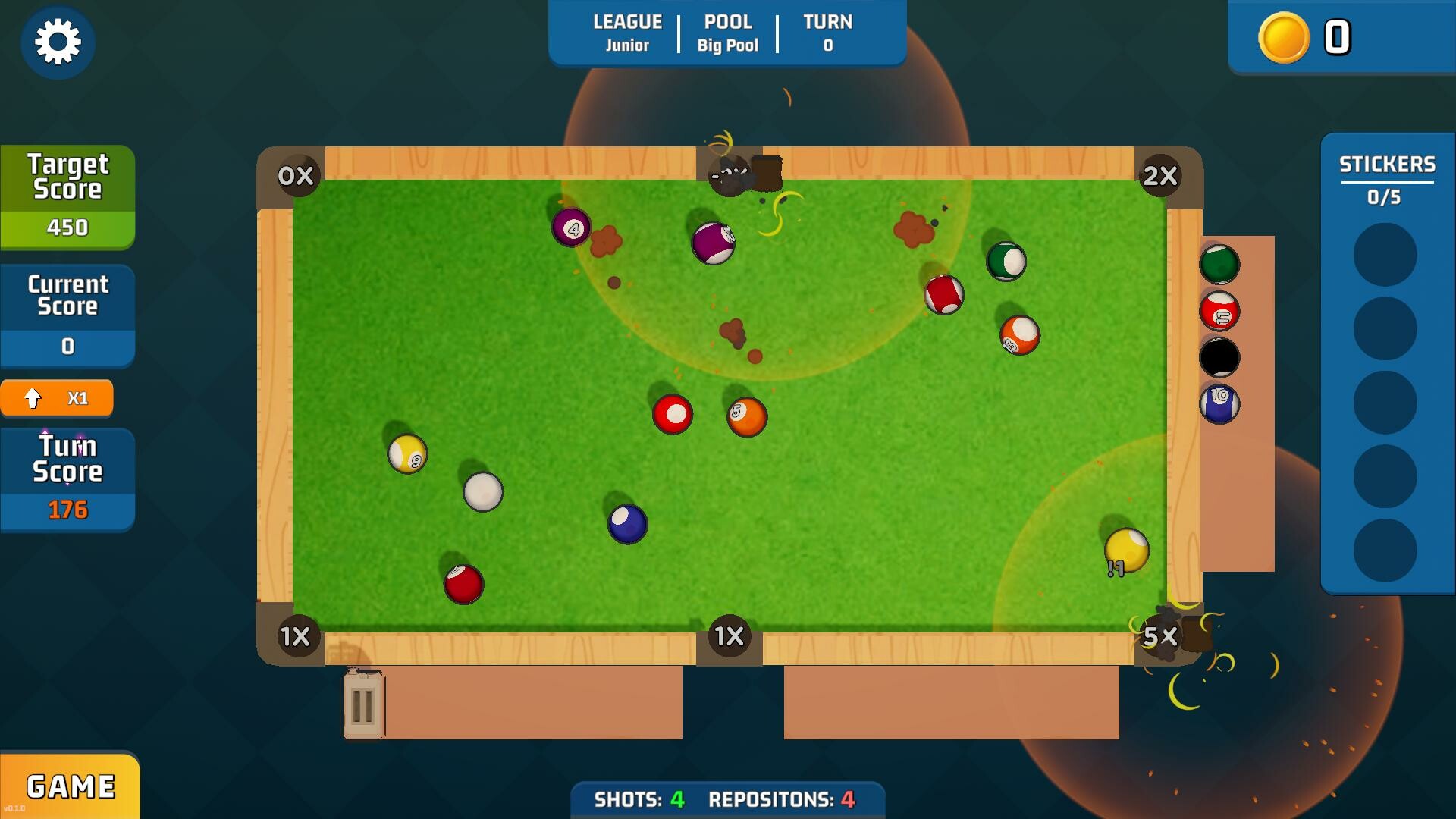 Ballardo: Roguelike Billiards screenshot screenshot 8