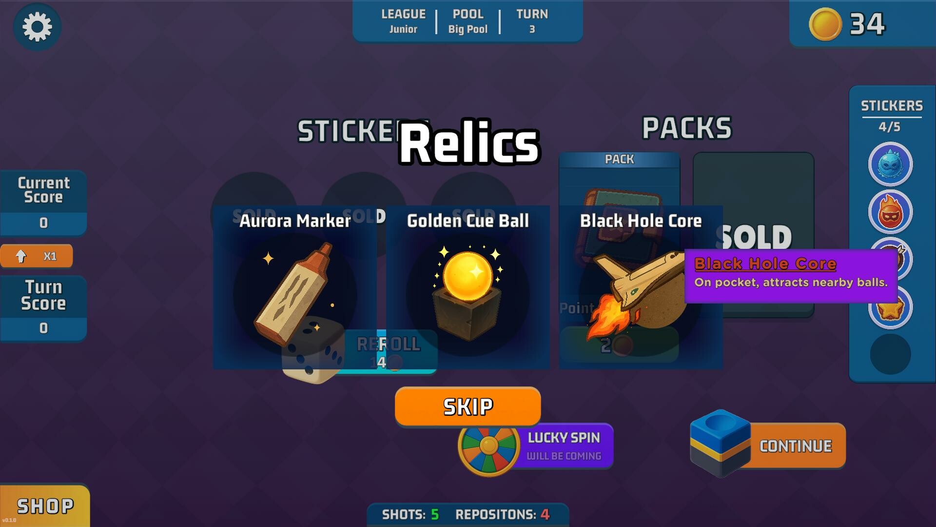 Ballardo: Roguelike Billiards screenshot screenshot 4