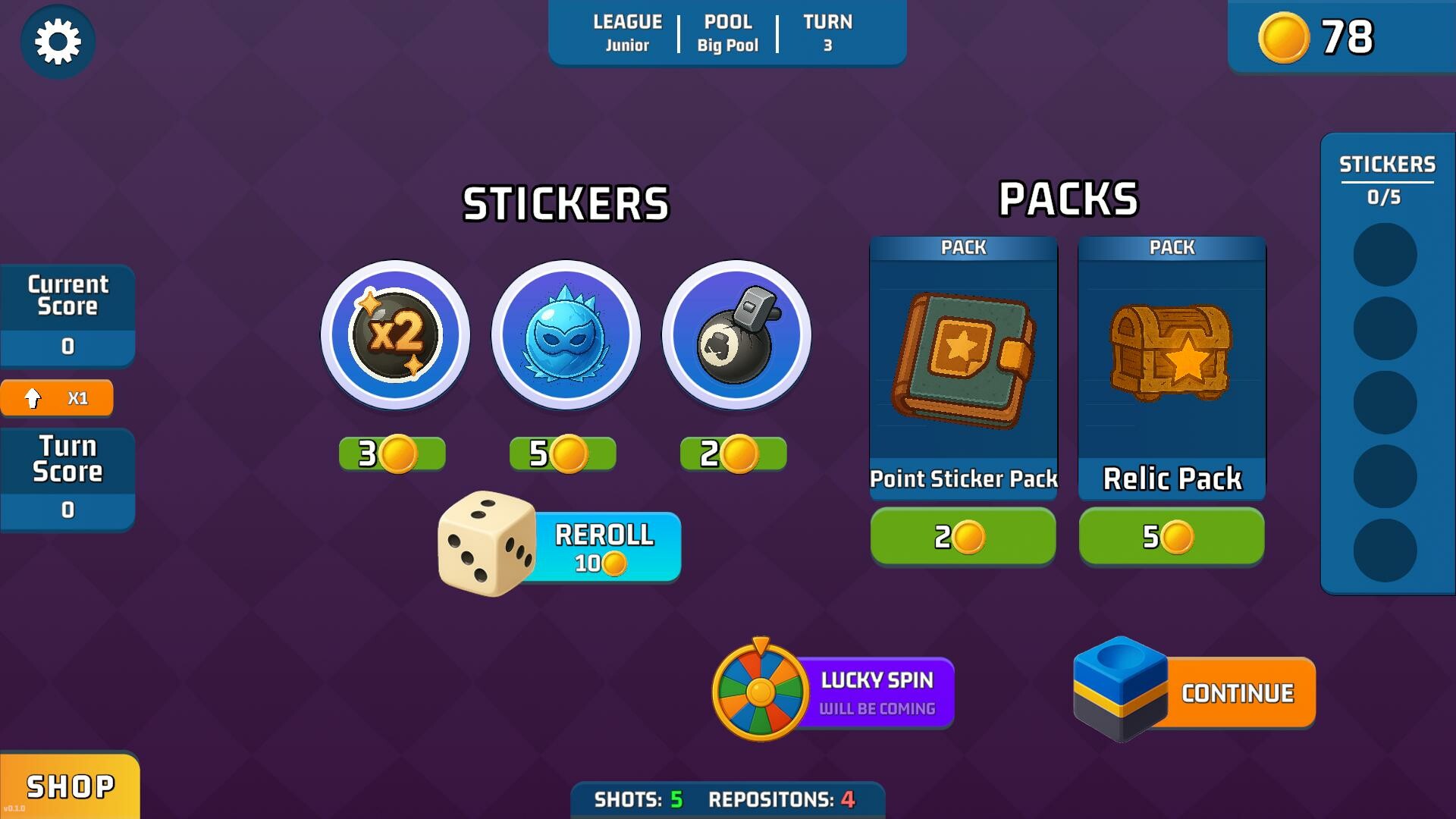 Ballardo: Roguelike Billiards screenshot screenshot 1