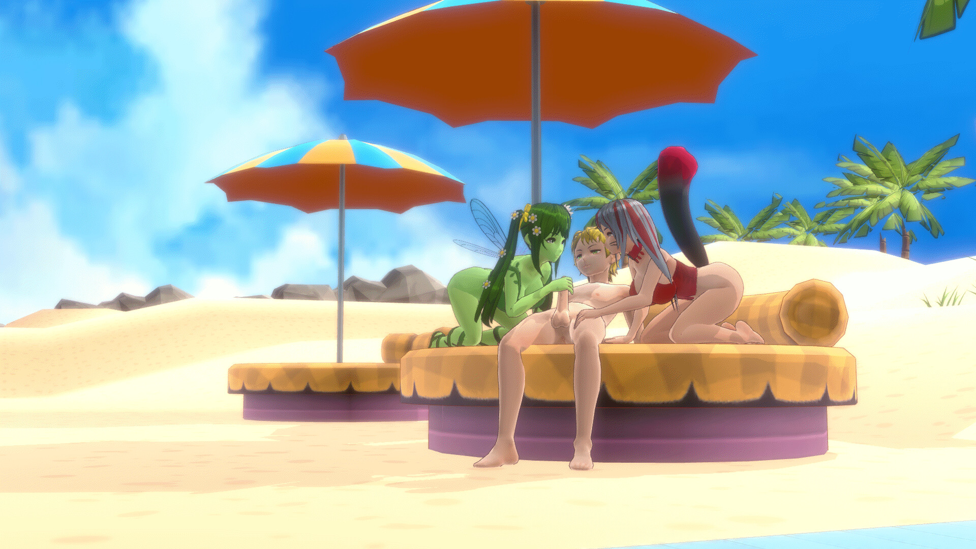 Voyeur Villa - Living with Monster Girls Edition screenshot 10