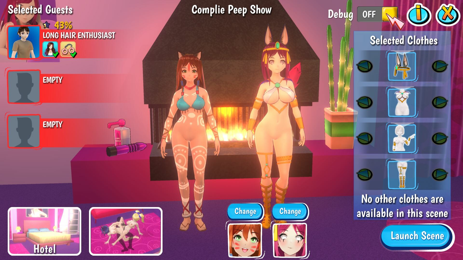 Voyeur Villa - Living with Monster Girls Edition screenshot #1