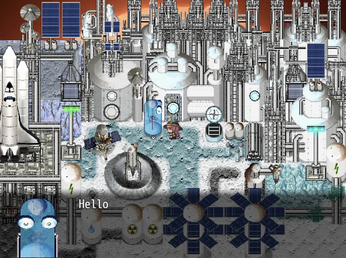 RPG Maker MZ - NEONPIXEL - MEGA SPACE COLONY SET Featured Screenshot #1