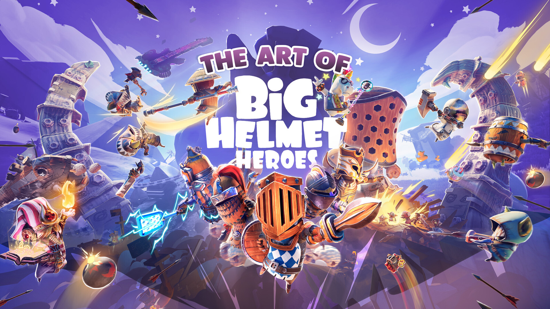 Big Helmet Heroes - Artbook Featured Screenshot #1