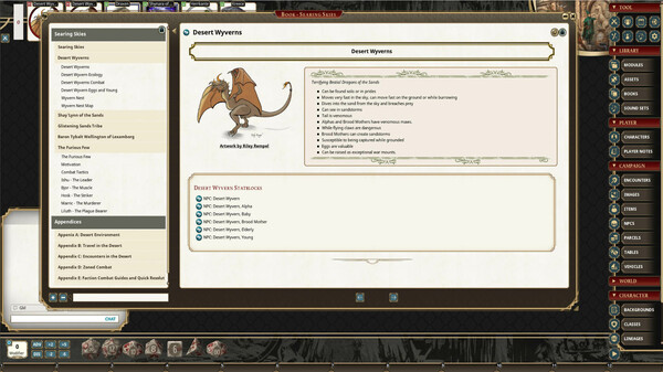 Fantasy Grounds - Searing Skies