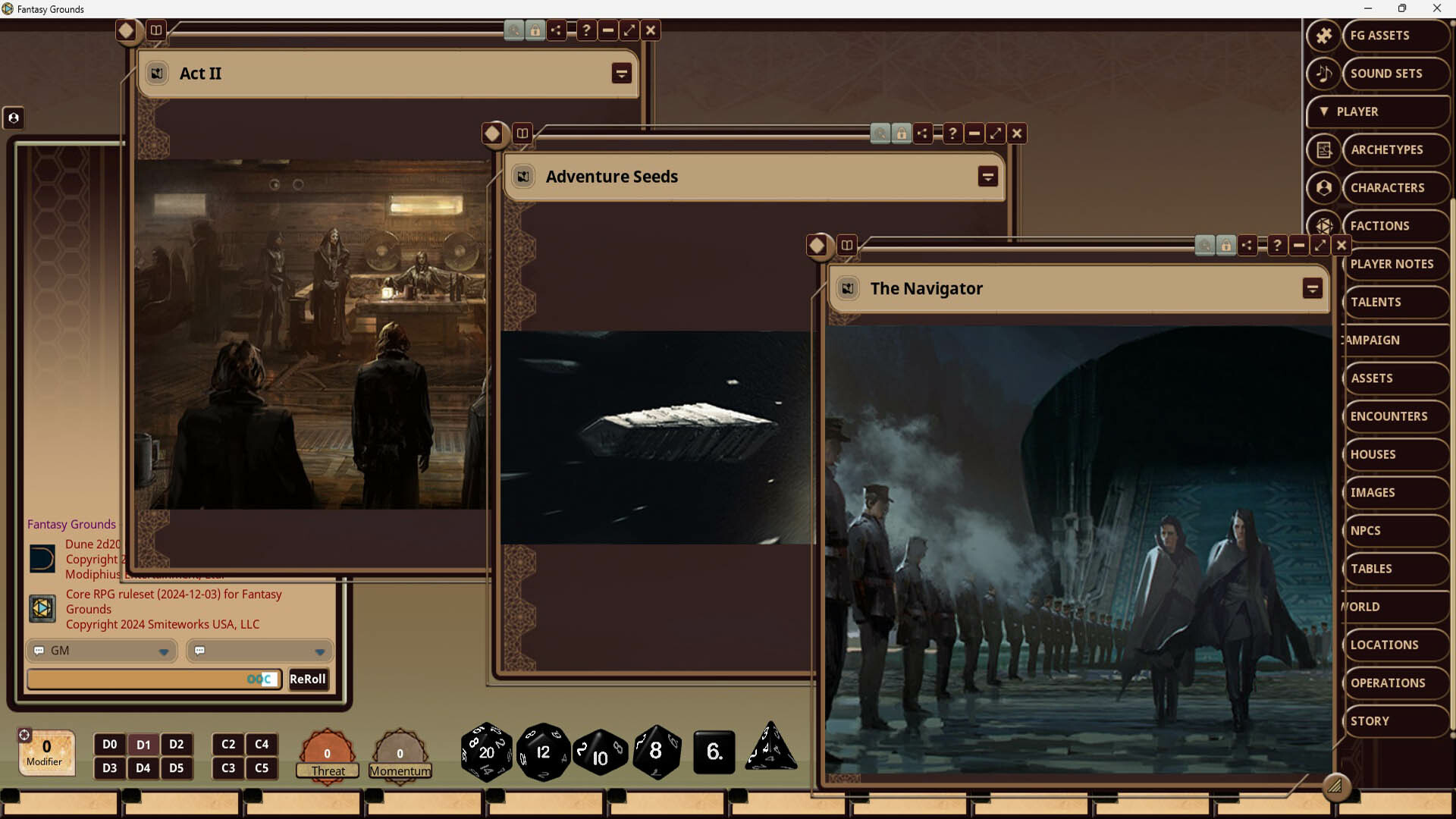 Fantasy Grounds - Dune: Fatal Journey Featured Screenshot #1