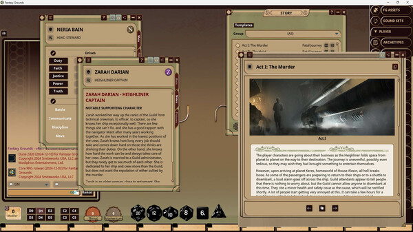 Fantasy Grounds - Dune: Fatal Journey