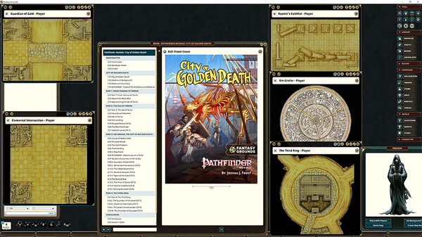 Fantasy Grounds - Pathfinder RPG - Pathfinder Module: City of Golden Death