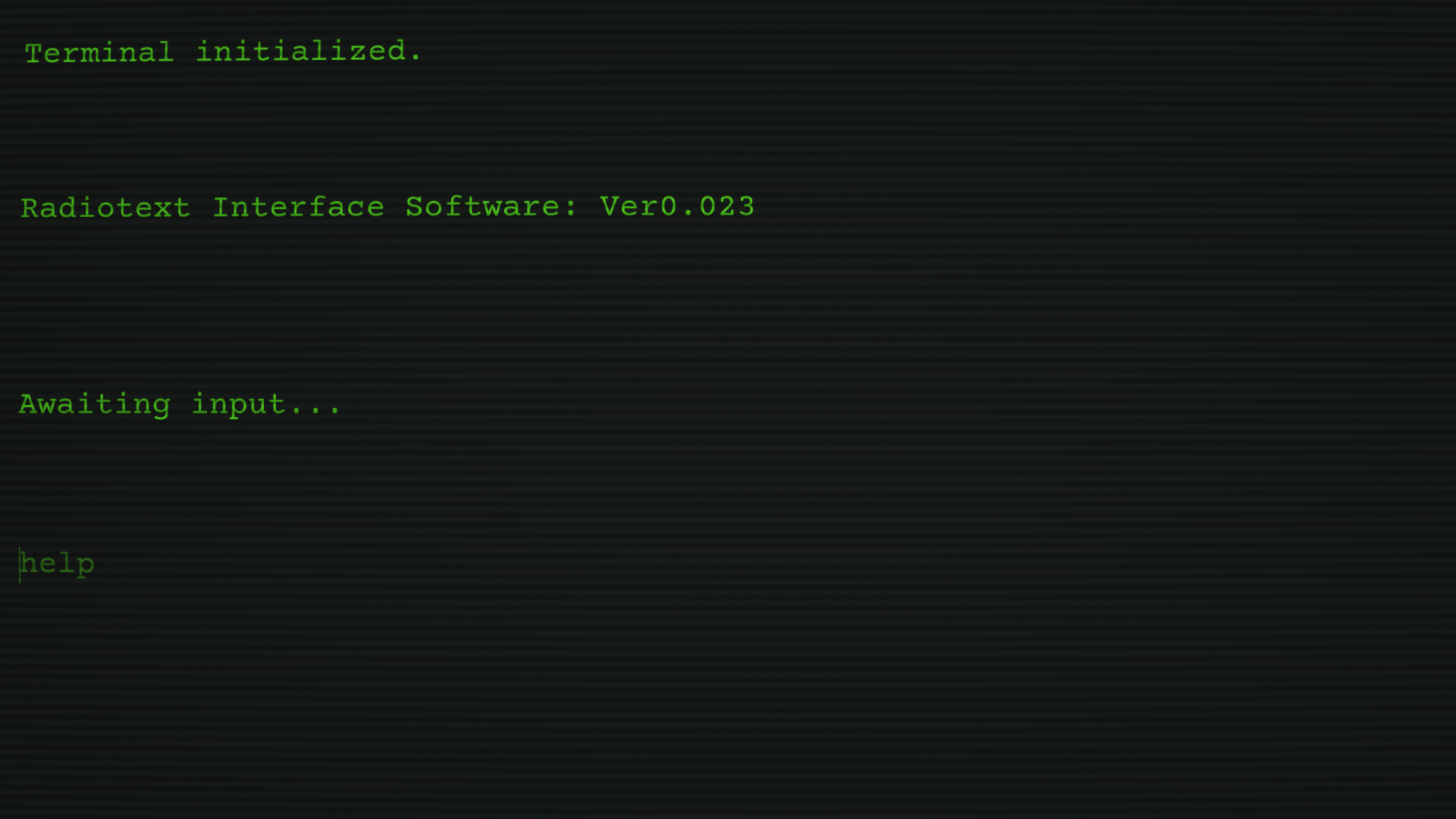Radiotext screenshot #1