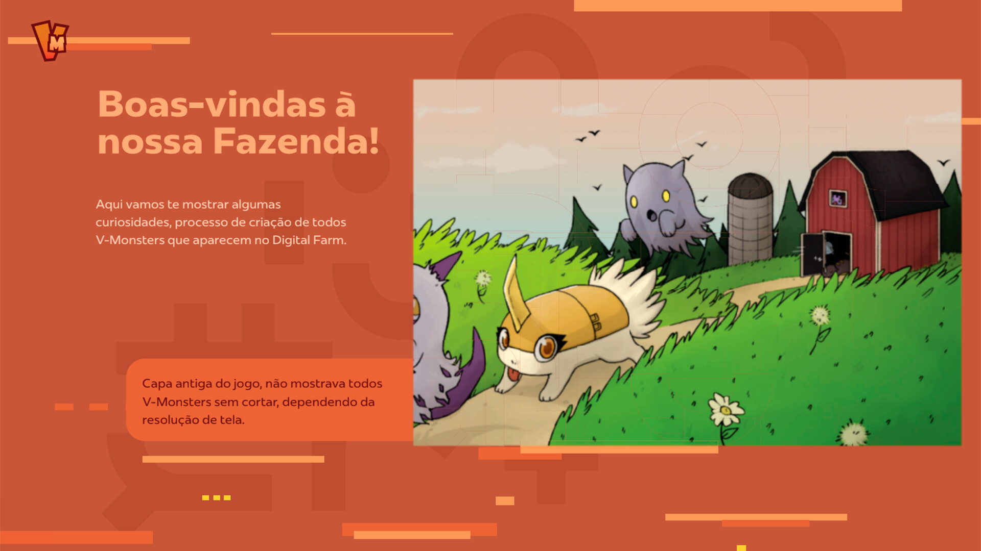 V-Monsters Digital Farm: The Art Book Featured Screenshot #1