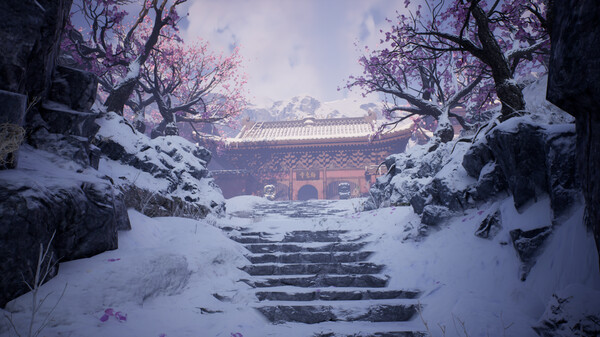 火起雪中寺-游戏截图