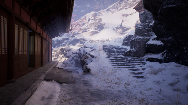 火起雪中寺-游戏截图