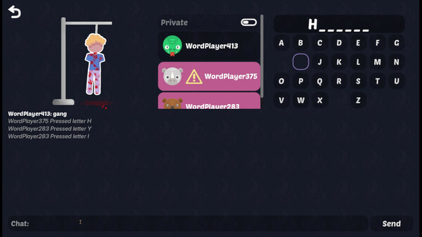 Project Hangman game for Linux 1