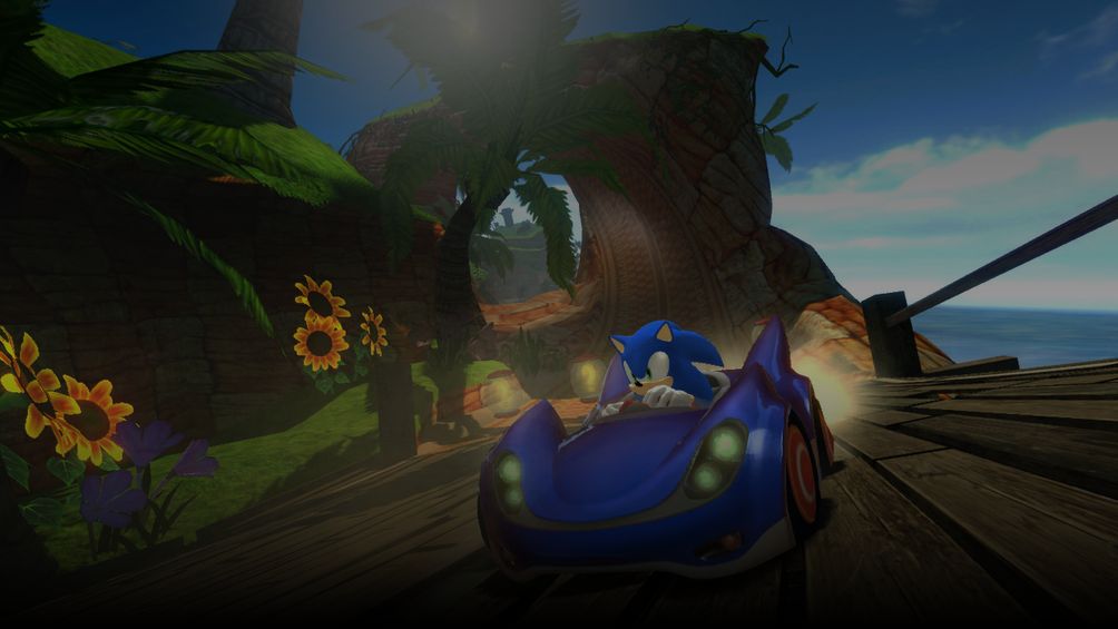 Sonic & SEGA All-Stars Racing - Imagem de Fundo do Jogo