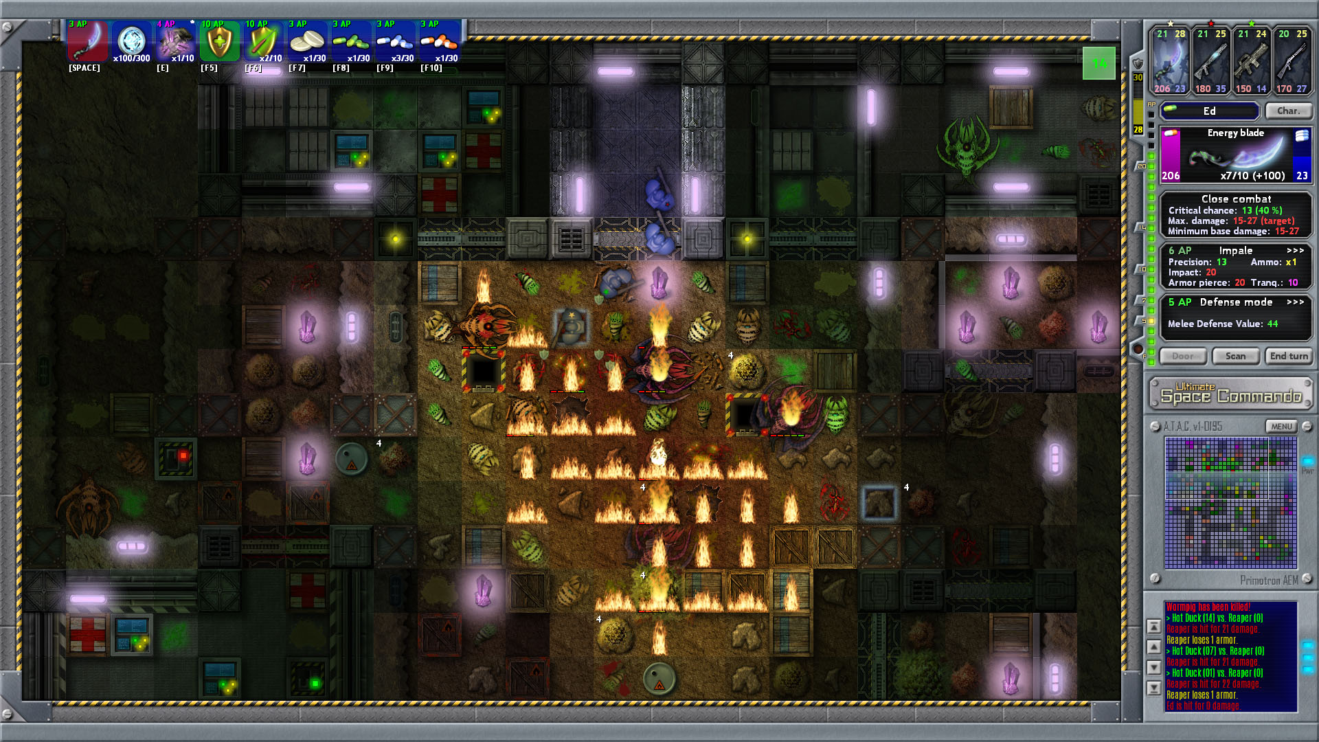 #1. Ultimate Space Commando (Steam) By: Angry Cat Studios