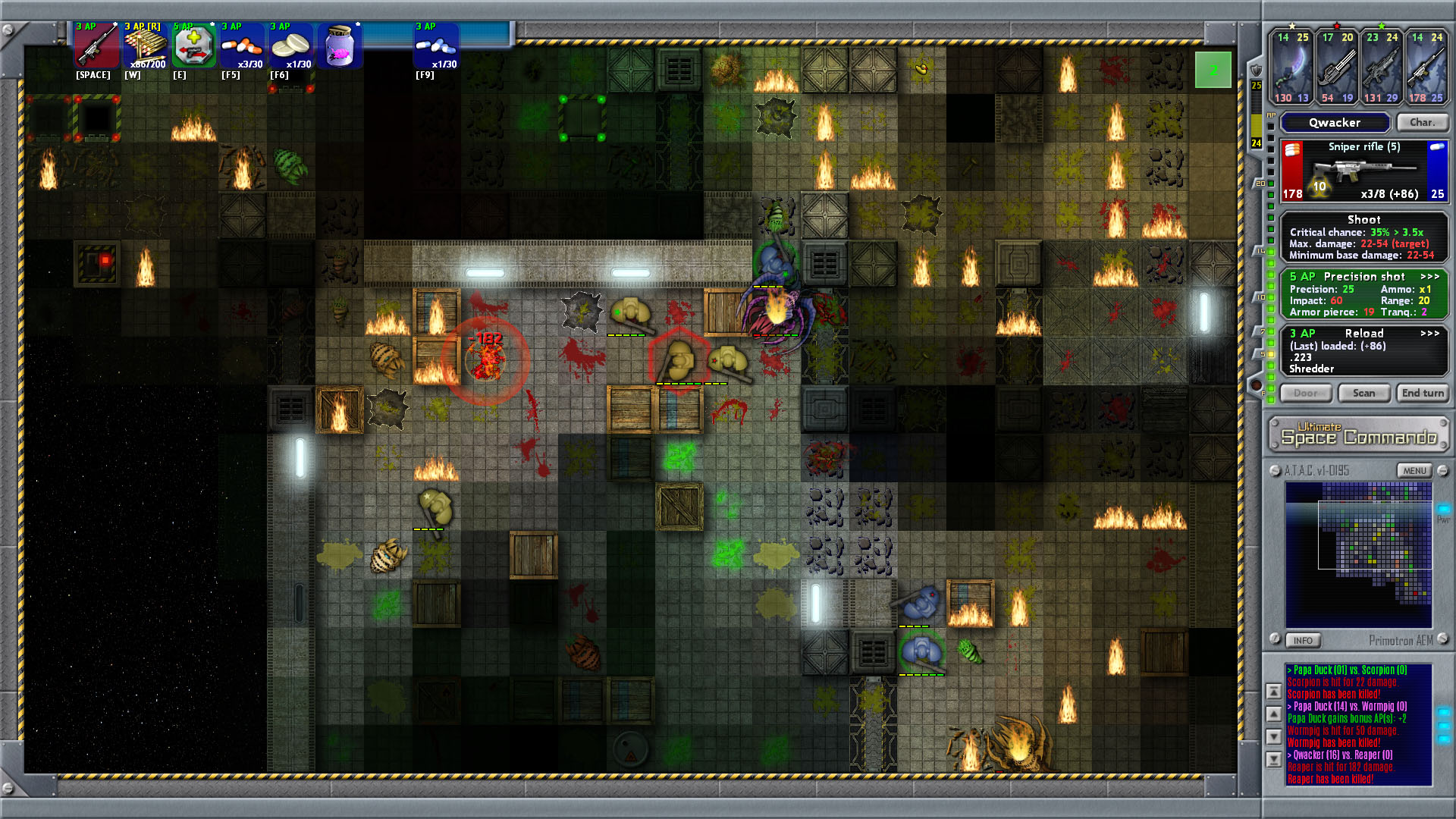 #5. Ultimate Space Commando (Steam) By: Angry Cat Studios