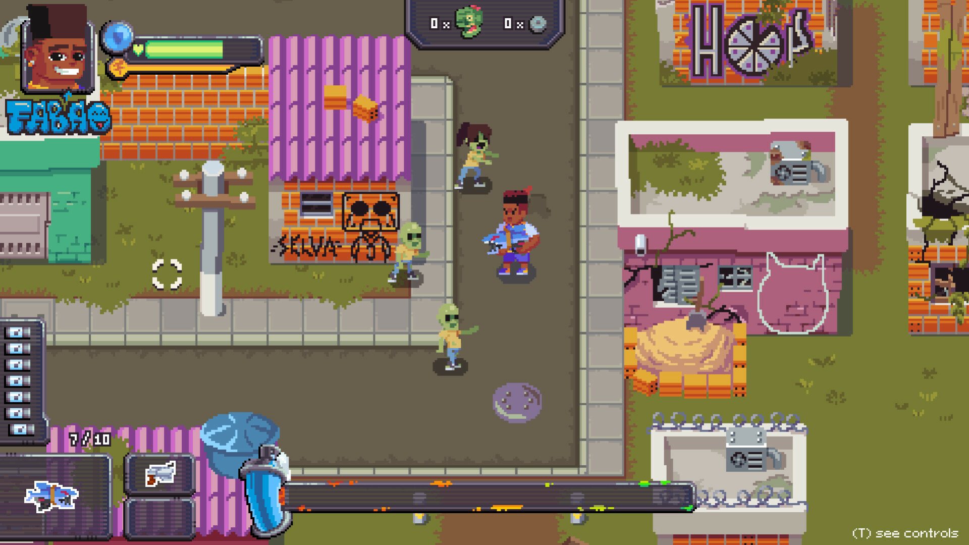 Ghetto Zombies - Graffiti Squad Demo Featured Screenshot #1