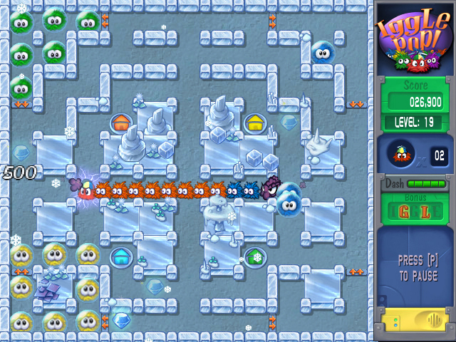 Iggle Pop Deluxe screenshot #1