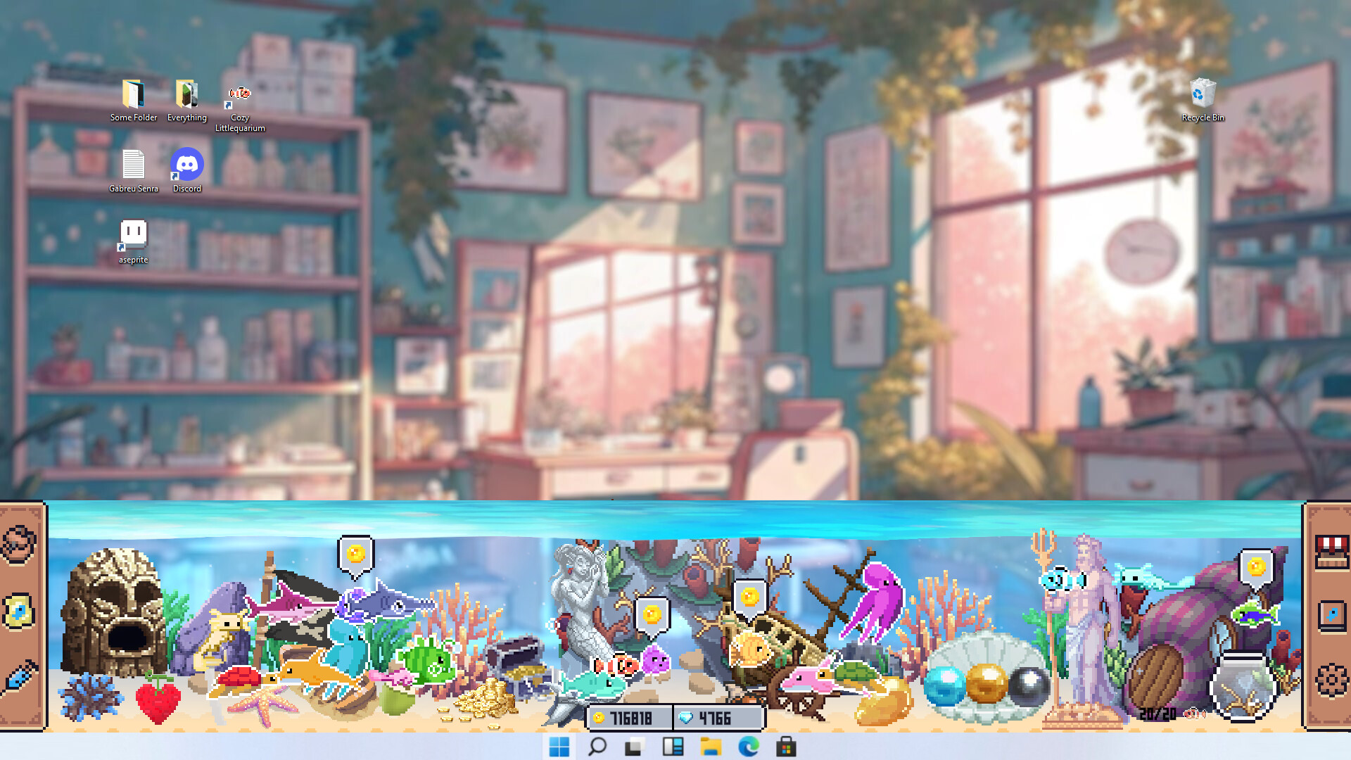 Cozy Littlequarium screenshot screenshot 3