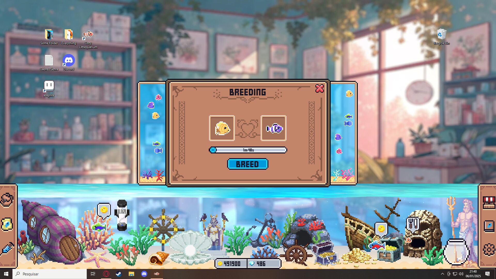Cozy Littlequarium screenshot #5
