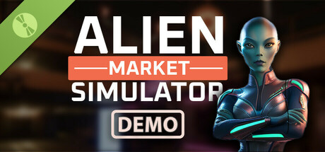 Alien Market Simulator Demo game cover