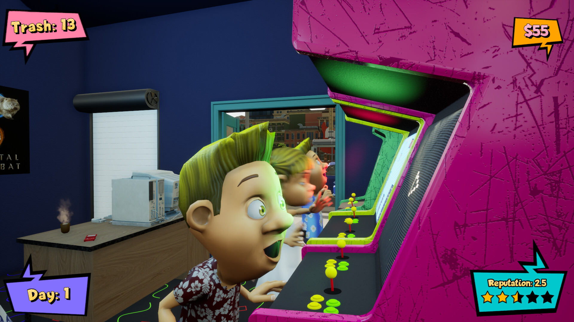 Arcade Shop Simulator screenshot #1