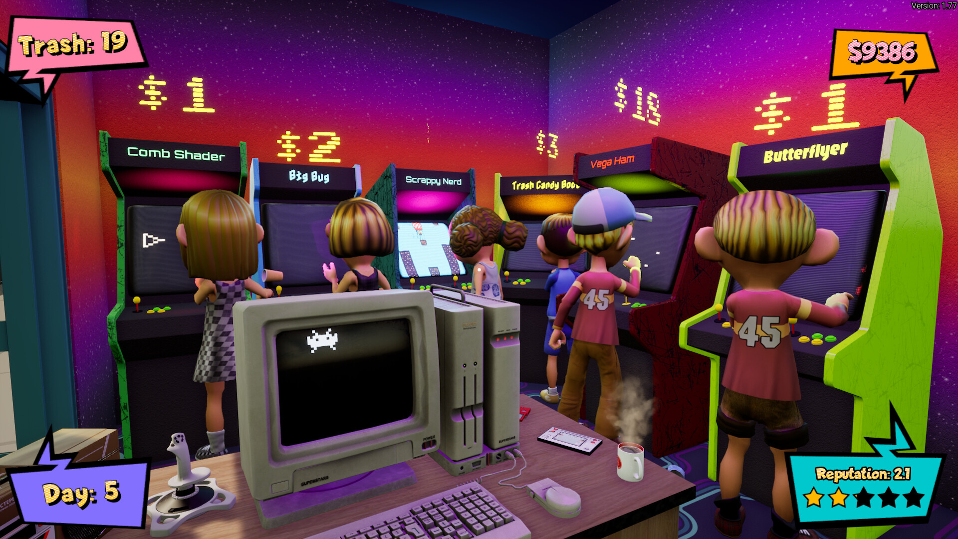 Arcade Shop Simulator screenshot #1