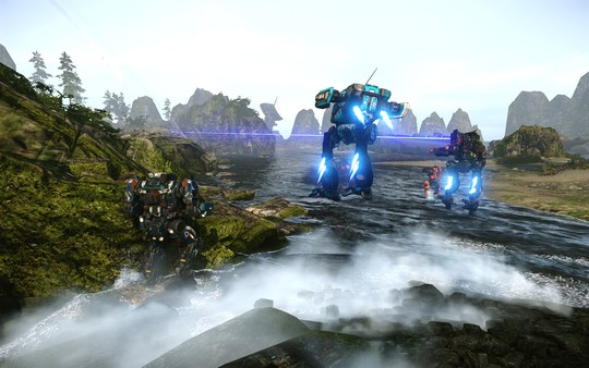 Screenshot z MechWarrior Online