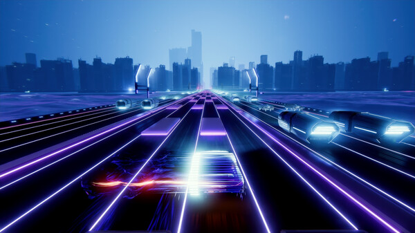 Скриншот 3 из игры Neon Hyperdrive