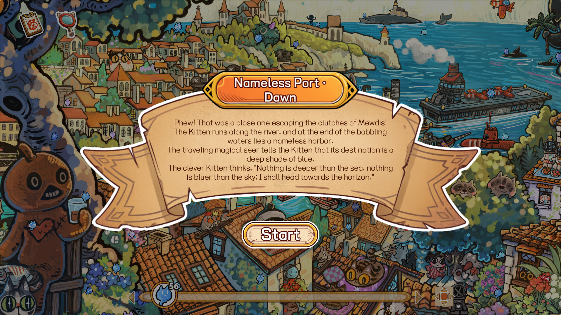 Скриншот игры Whisker Wanderlust: The Mosaic of Souls - 3