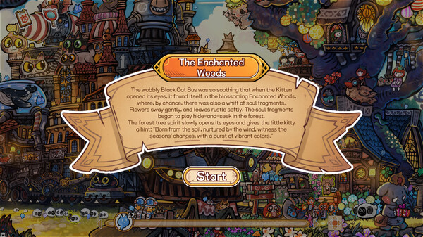 Скриншот 1 из игры Whisker Wanderlust: The Mosaic of Souls
