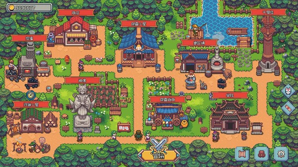 夢幻地下城：放置好時光 遊戲截圖 1