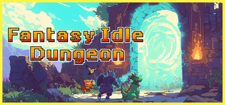 Fantasy Idle Dungeon Steam header image