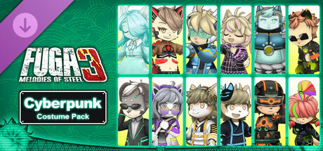 Fuga: Melodies of Steel 3 - Cyberpunk Costume Pack cover art