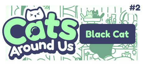Cats Around Us: Black Cat cover
