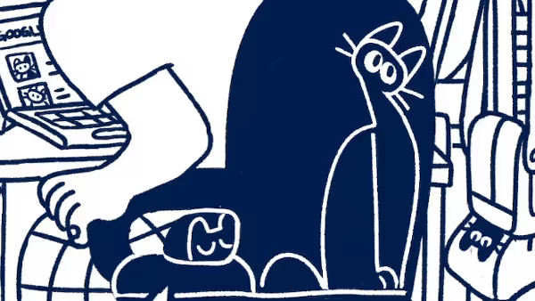 Cats Around Us: Black Cat video 3